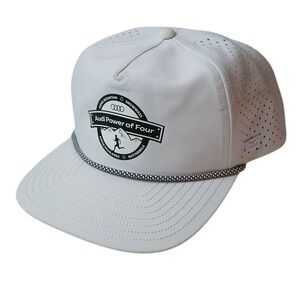 Melin‎ Coronado Hydro Retro Rope Audi Power of Four Performance Snapback White